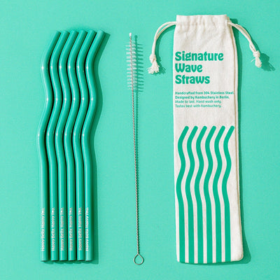 6x Signature Wave Straws